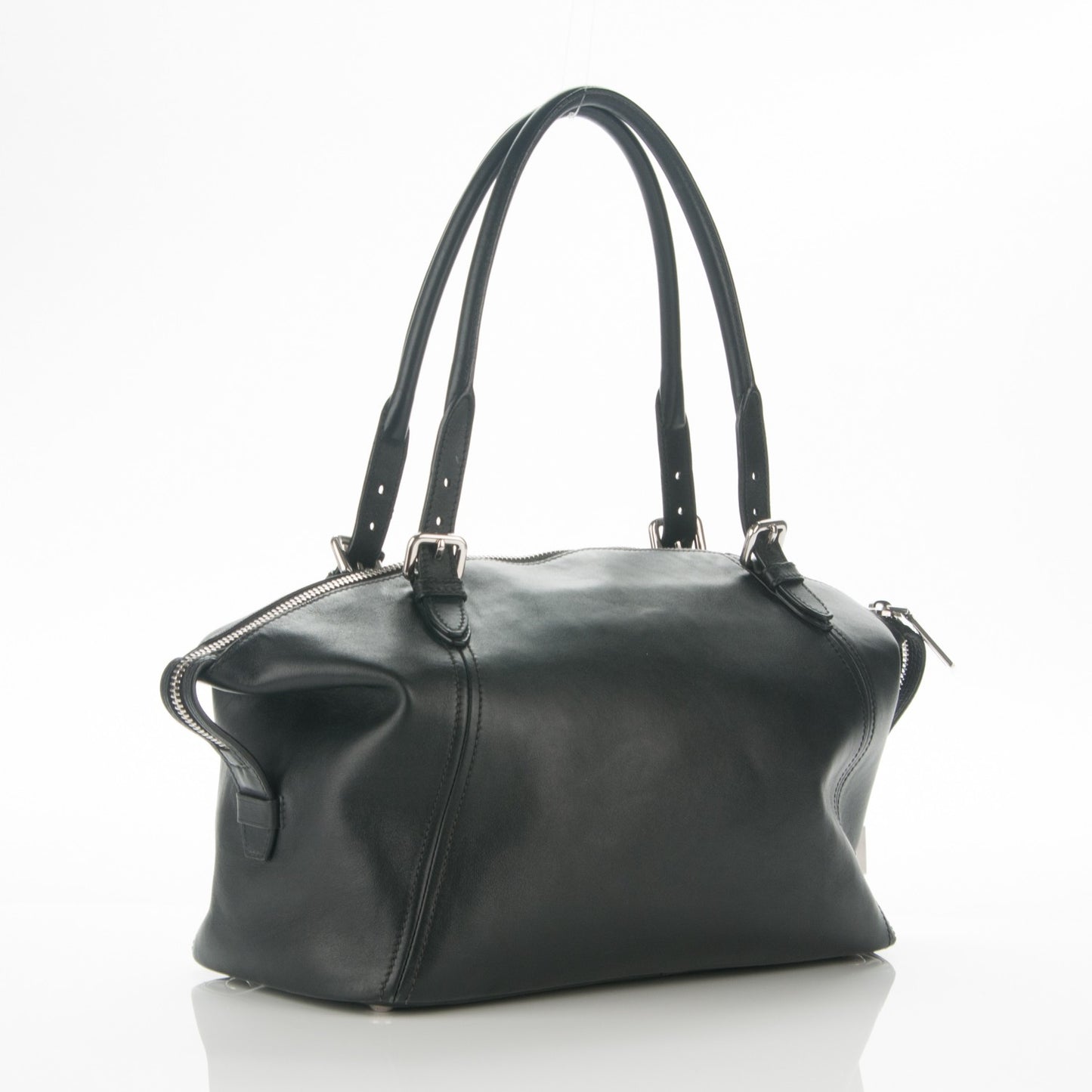 Soft Calf Satchel Nero Black