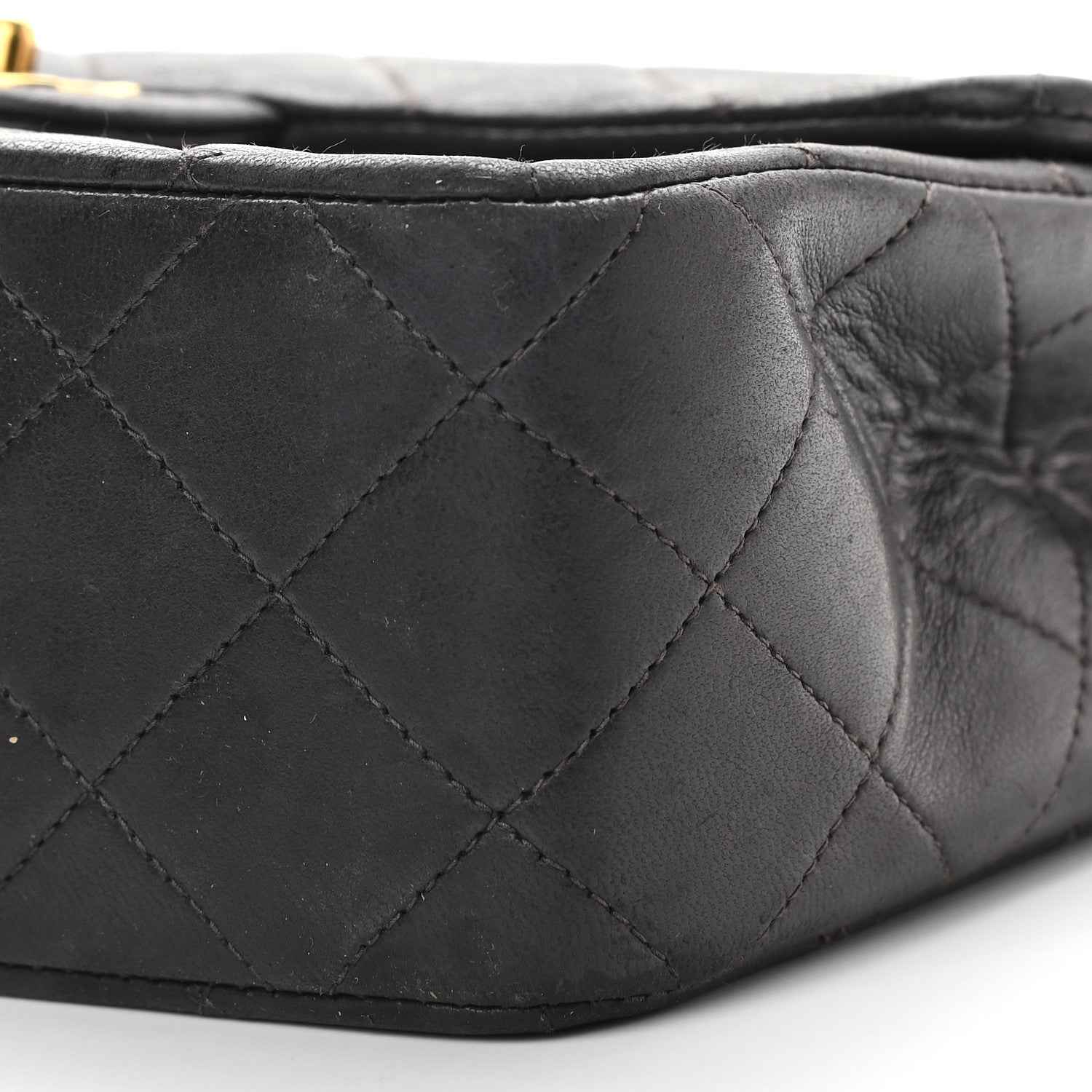 Chanel Lambskin Quilted Small Single Flap Black 8 of 8