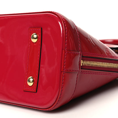 Louis Vuitton Vernis Alma BB Rose Indien 9 of 11