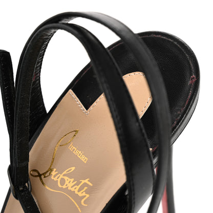 Christian Louboutin Kid Crystal Jewel Queen Sandals 40 Black 9 of 11