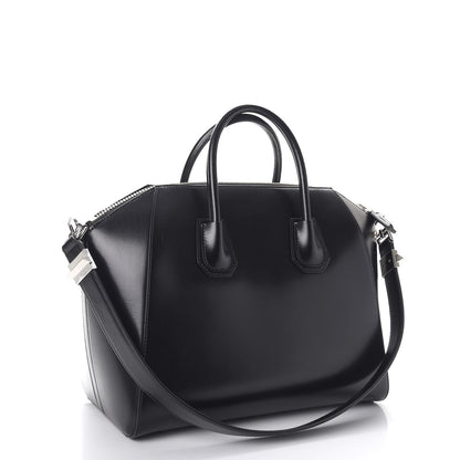 Givenchy Shiny Lord Calfskin Medium Antigona Black 3 of 8