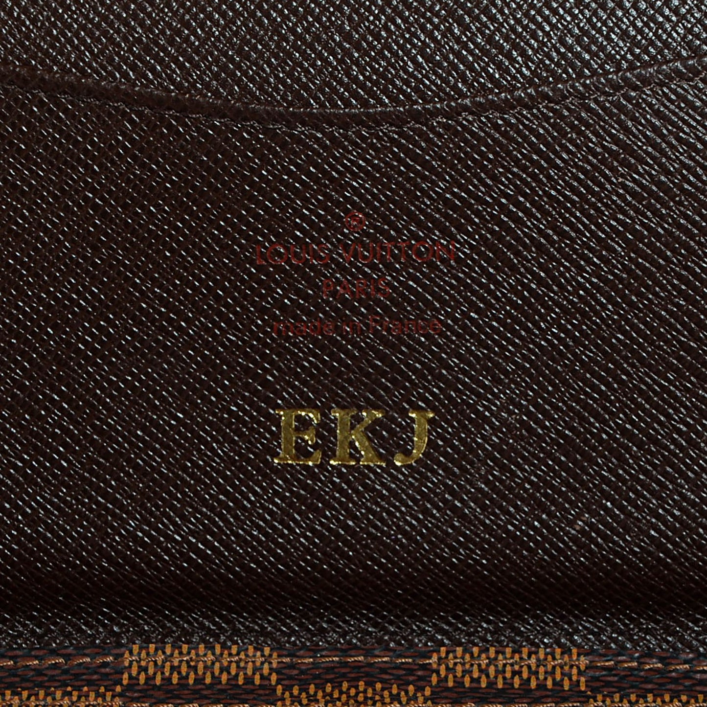 LOUIS VIUITTON Damier Ebene Josephine Wallet