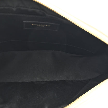 Saint Laurent Calfskin Matelasse Monogram Lou Camera Bag Crema Soft 5 of 10