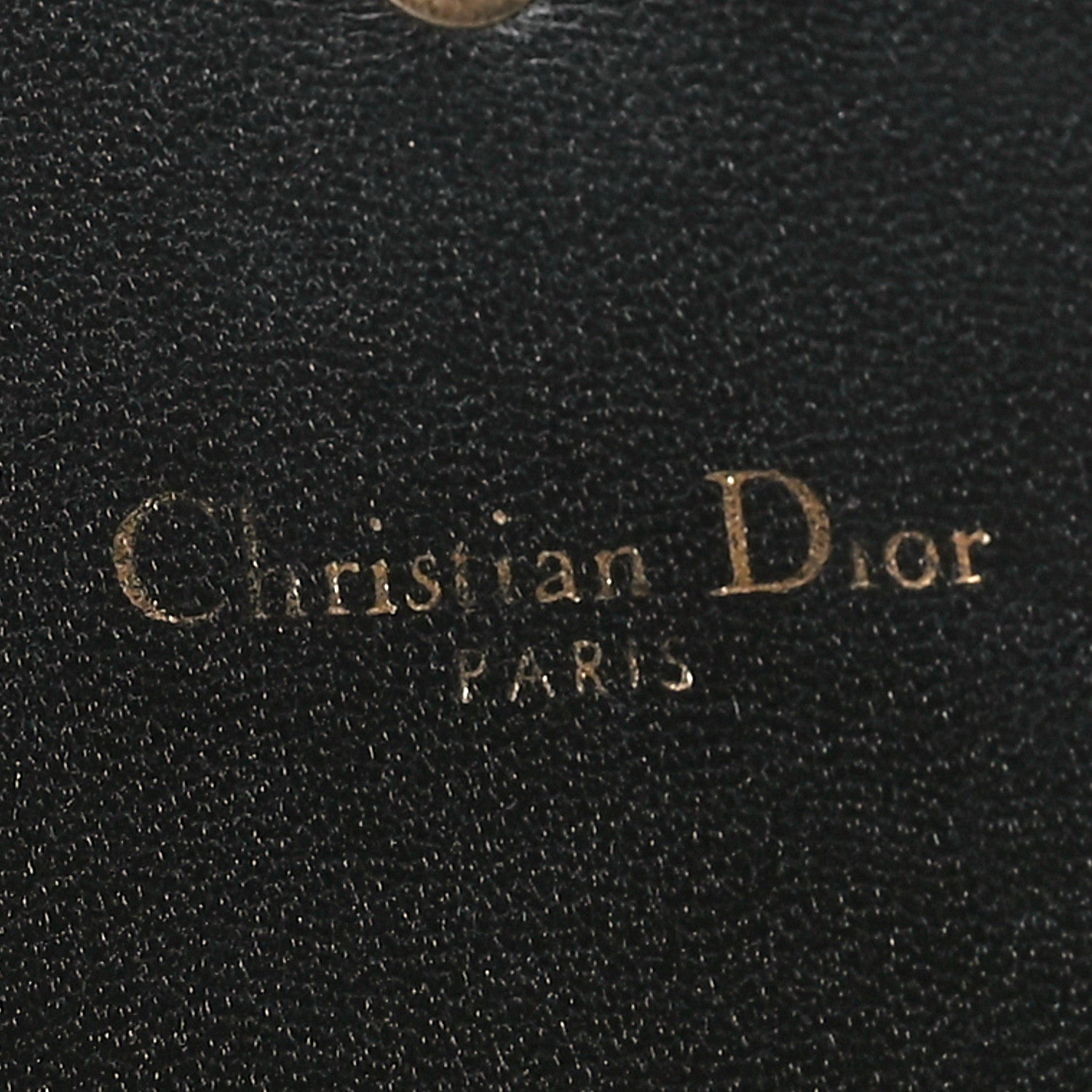 Christian Dior Canyon Grained Lambskin J'Adior Wallet On Chain Pouch Black 6 of 12