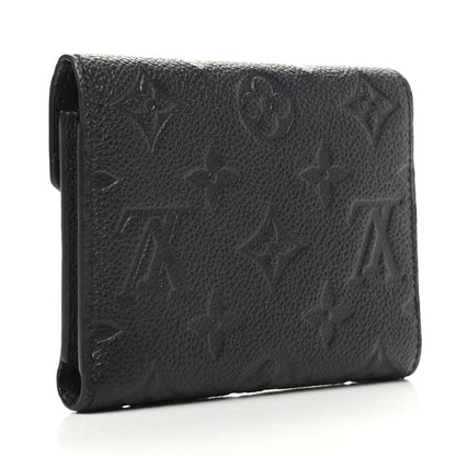 Louis Vuitton Empreinte Victorine Wallet Black 3 of 7