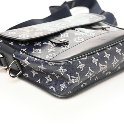 Louis Vuitton Savane Monogram Chapman Messenger PM Encre 6 of 9