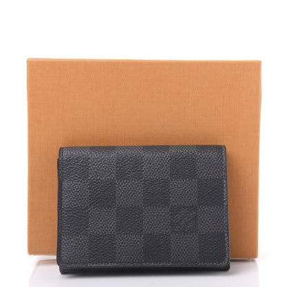 Louis Vuitton Damier Graphite Enveloppe Carte De Visite 10 of 10