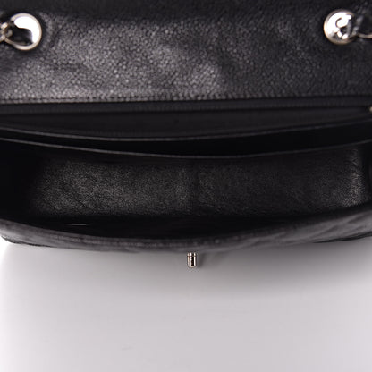Chanel Caviar Quilted Jumbo Single Flap Black 6 of 12