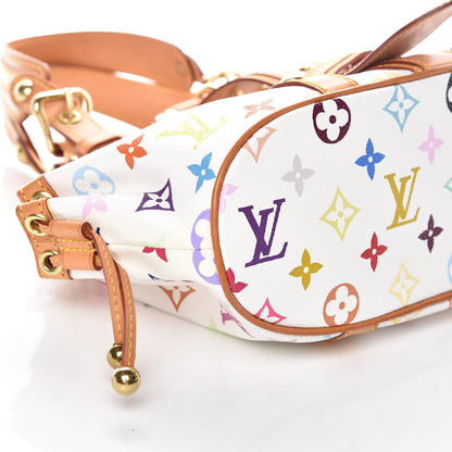 Louis Vuitton Monogram Multicolor Theda GM White 8 of 9