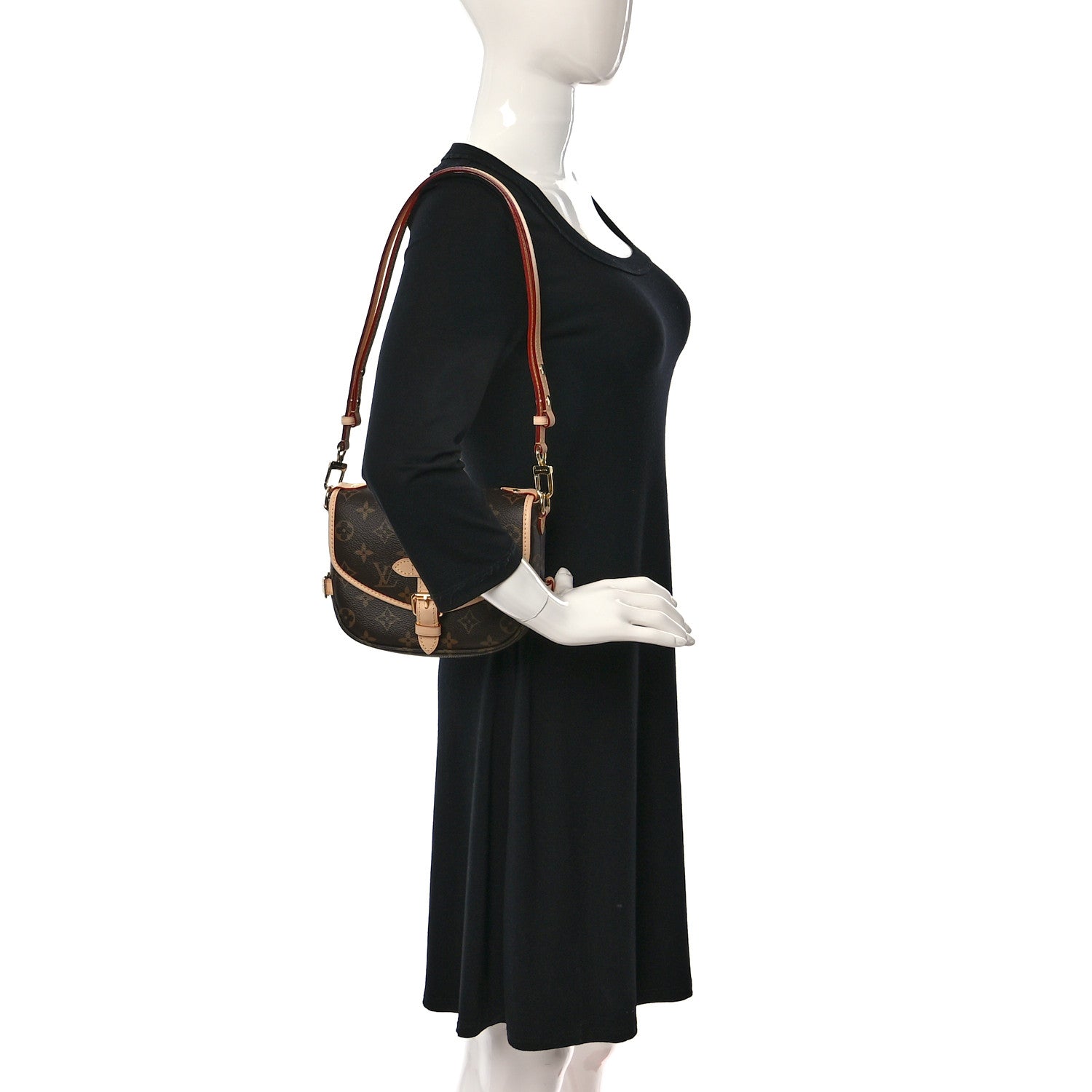 Louis Vuitton Monogram Saumur BB 2 of 9