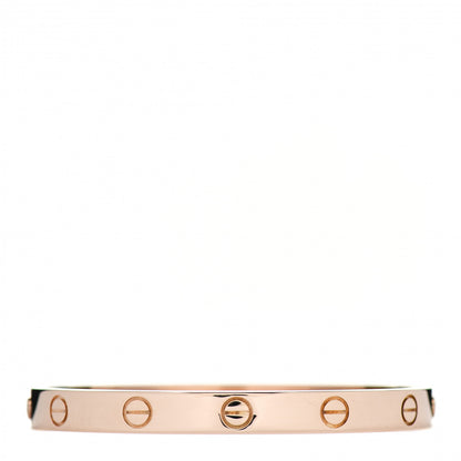 Cartier 18K Pink Gold LOVE Bracelet 16 1 of 5