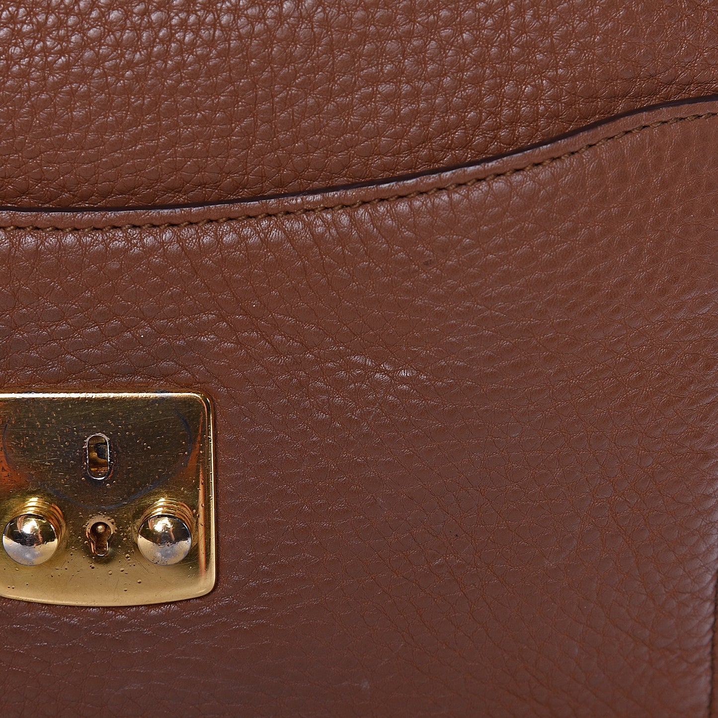Vitello Daino Top Handle Cannella