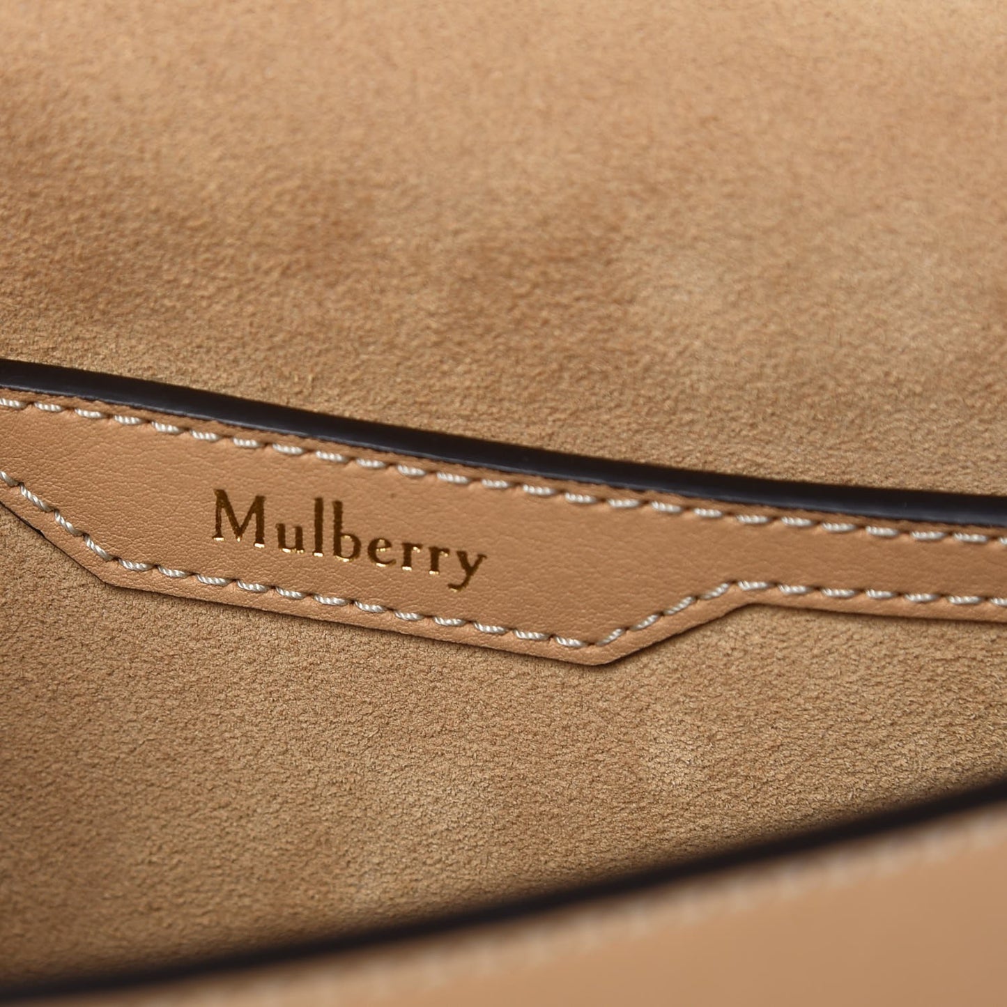 Silky Calfskin Amberley Satchel Dark Golden Yellow