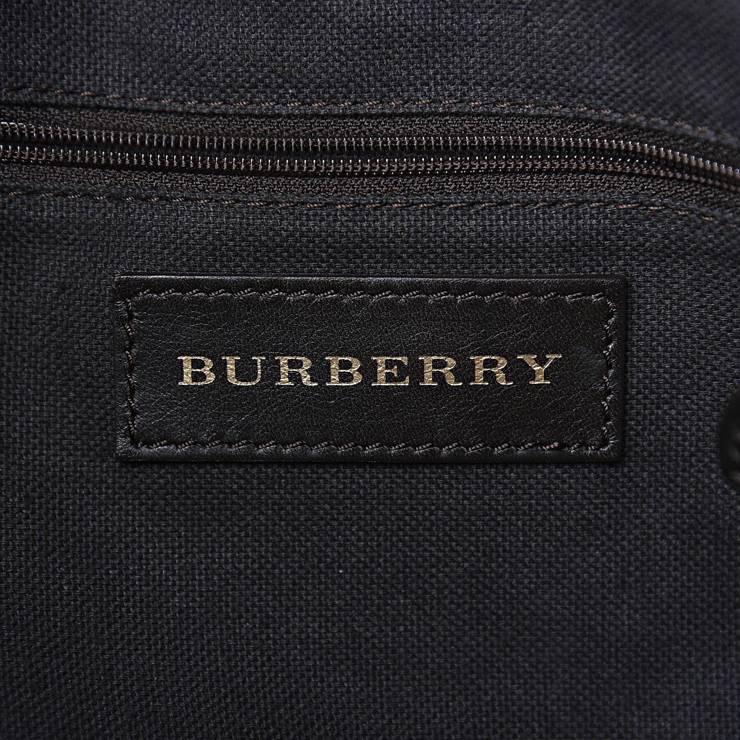 Burberry Haymarket Check Degrade Medium Liberton Portrait Tote Chocolate 7 of 14