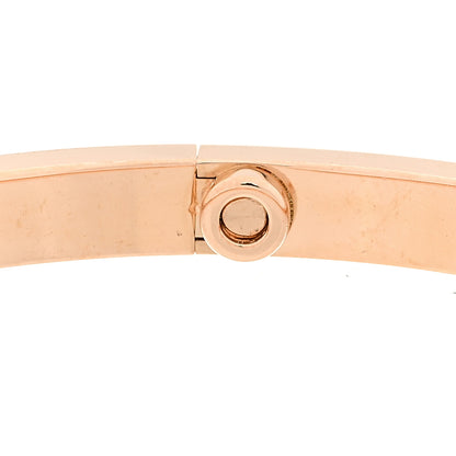 Cartier 18K Pink Gold Small LOVE Bracelet 16 9 of 10