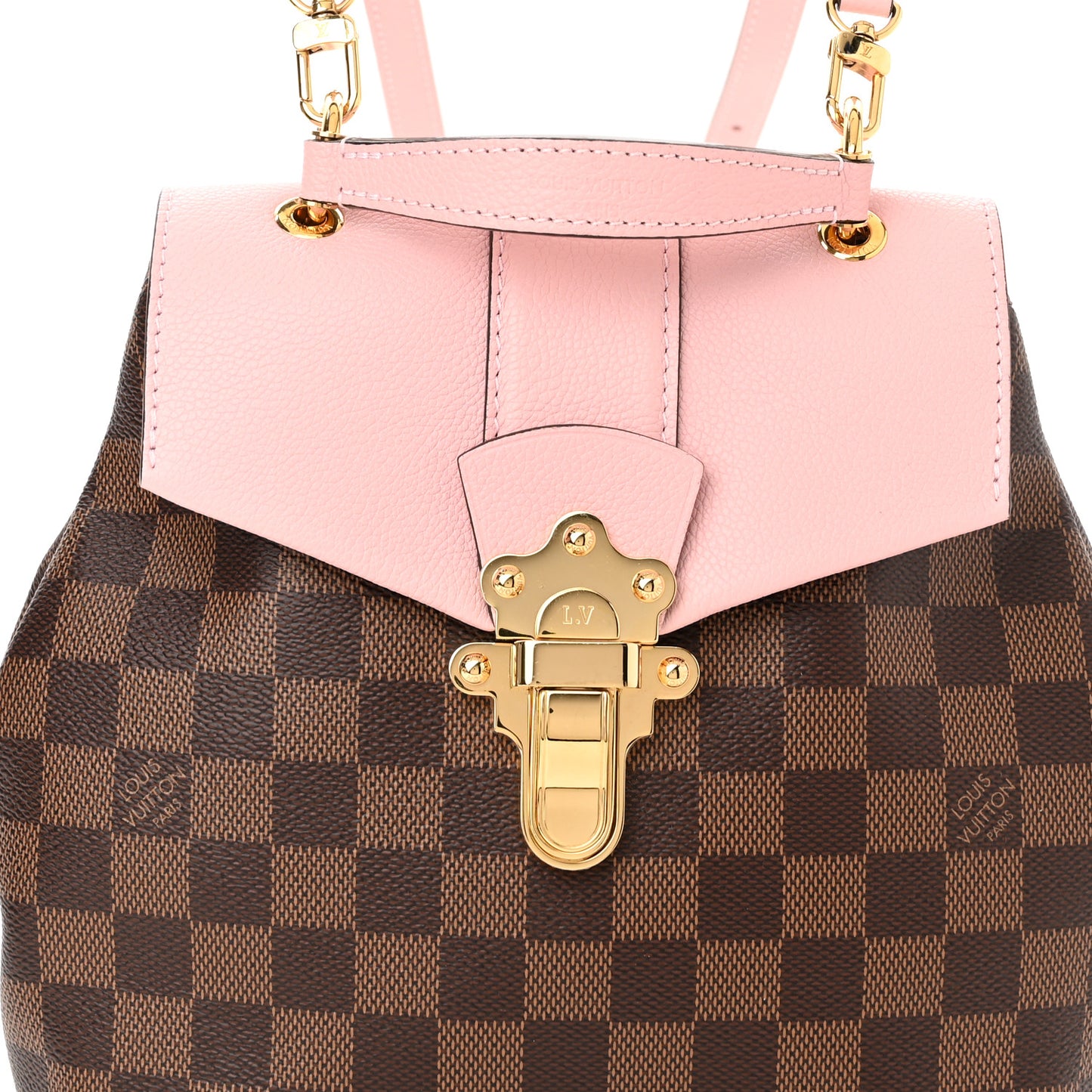 Damier Ebene Clapton Backpack Magnolia