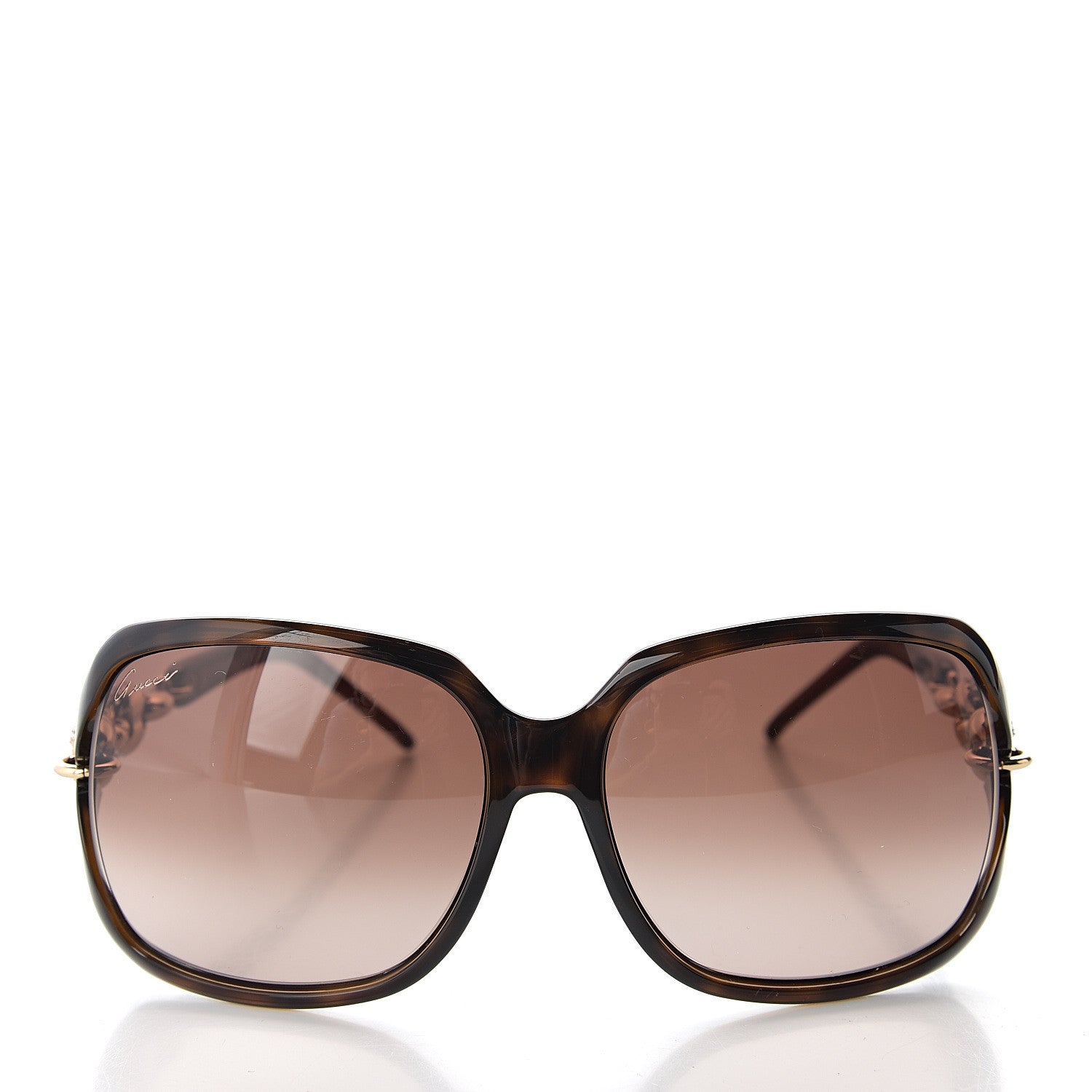Gucci Crystal Sunglasses GG3584/S Brown 2 of 8