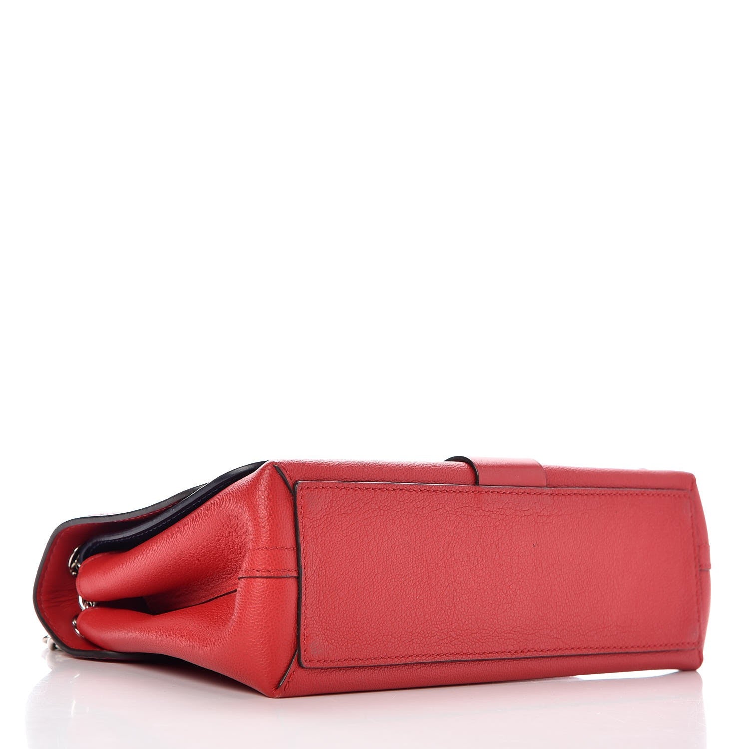 Louis Vuitton Monogram Cuir Plume Ecume Very Chain Bag Rouge Rubis 4 of 10