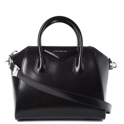 Givenchy Shiny Lord Calfskin Small Antigona Black 1 of 8