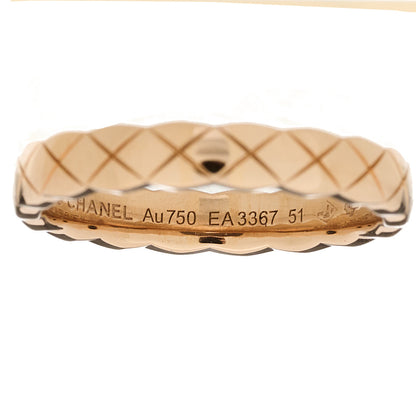 Chanel 18K Beige Gold Mini Coco Crush Ring 51 5.75 5 of 7