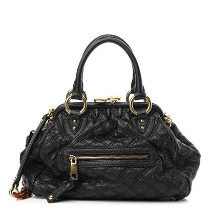 Marc Jacobs Calfskin Quilted Stam Black 1 of 9
