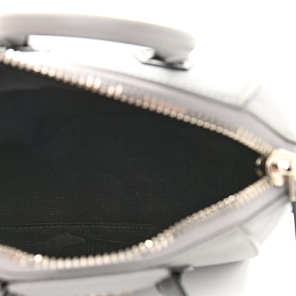 Givenchy Sugar Goatskin Mini Antigona Pearl Grey 6 of 12