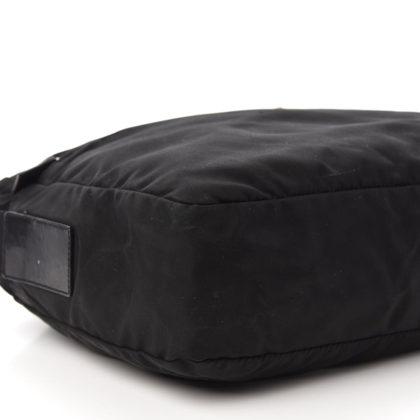 Nylon Vela Messenger Bag Black