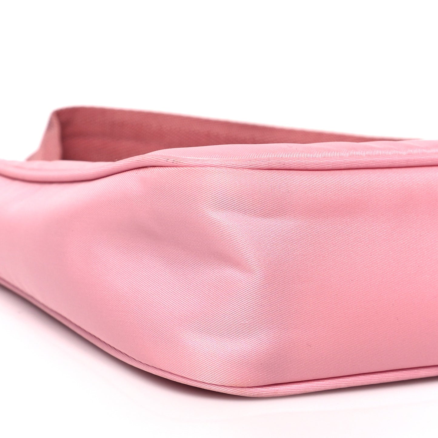 Tessuto Nylon Saffiano Mini Re-Edition 2000 Bag Rosa