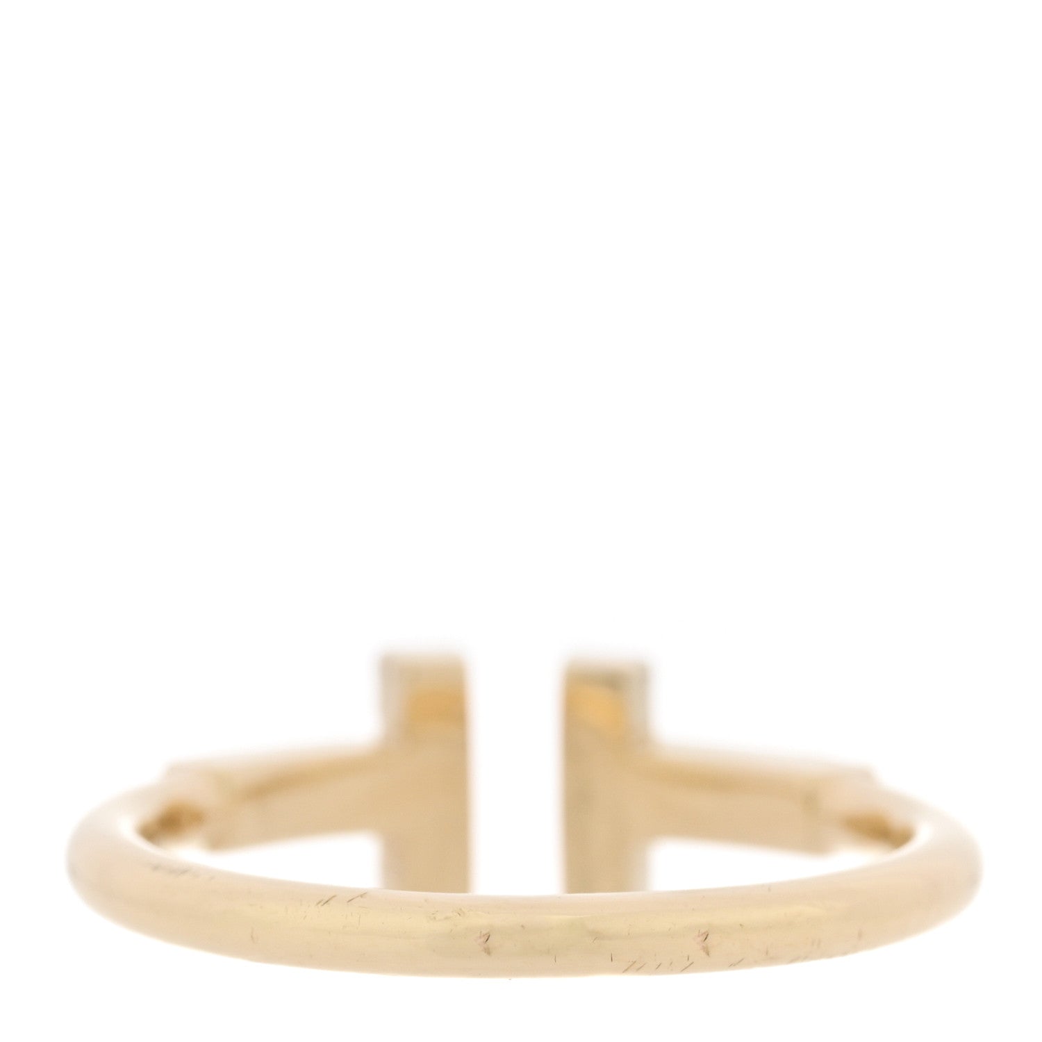Tiffany 18K Yellow Gold T Wire Ring 47 4 3 of 4