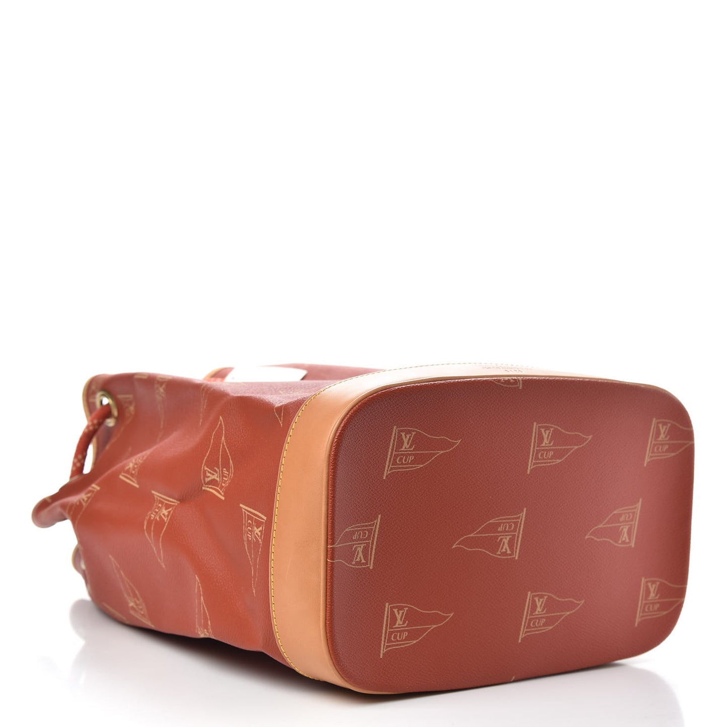 Canvas Americas Cup 1995 Saint Tropez Drawstring Bag Red