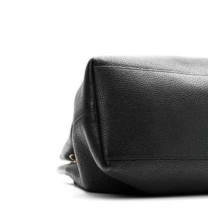 Gucci Pebbled Calfskin Medium Soho Chain Shoulder Bag Black 9 of 10