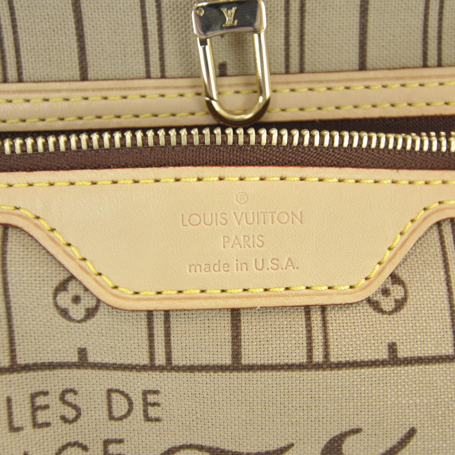 Louis Vuitton Monogram Neverfull PM 8 of 9