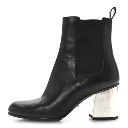 Gucci Nappa Charlotte Ankle Boots 37 Black 1 of 10