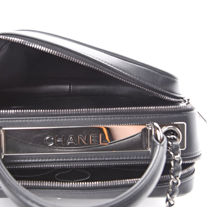 Chanel Calfskin Small Trendy CC Bowling Bag Black 4 of 11