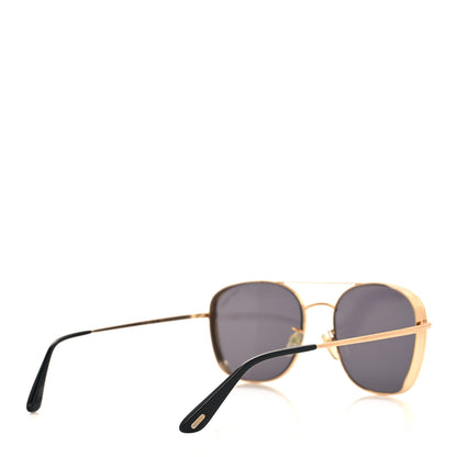 Tom Ford Metal Pilot Sunglasses FT0724 Gold 4 of 7