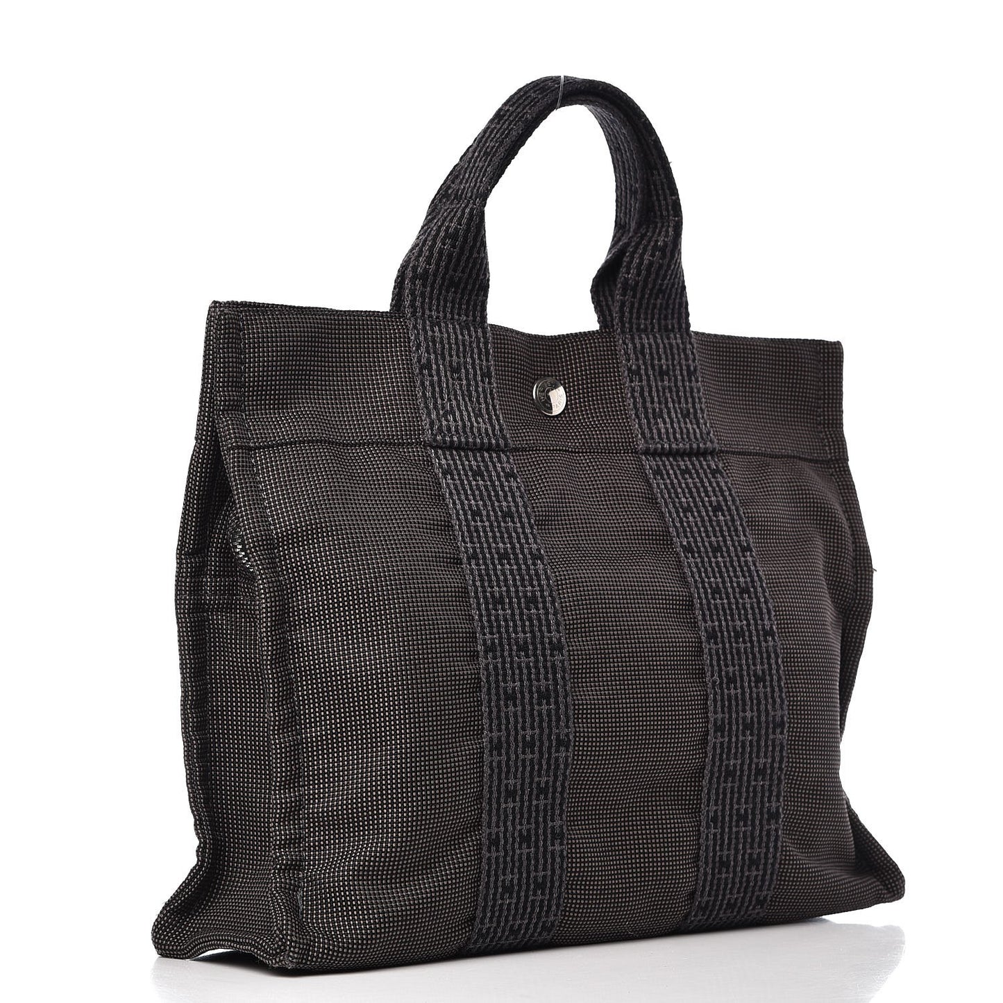Canvas Herline PM Tote Grey