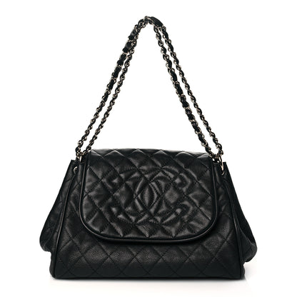 Chanel Caviar Quilted Timeless Accordion Flap Black 1 of 10
