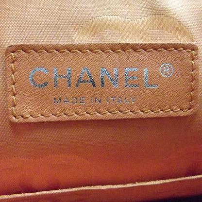 Chanel Calfskin Python Quilted Cambon Flat Tote Khaki 9 of 12