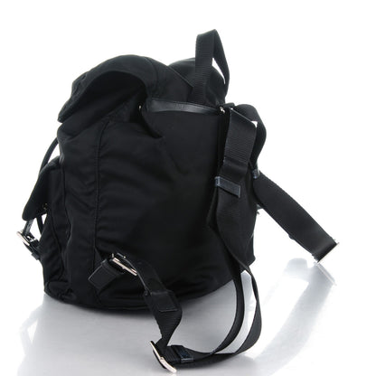 Prada Nylon Vela Medium Backpack Black 3 of 8