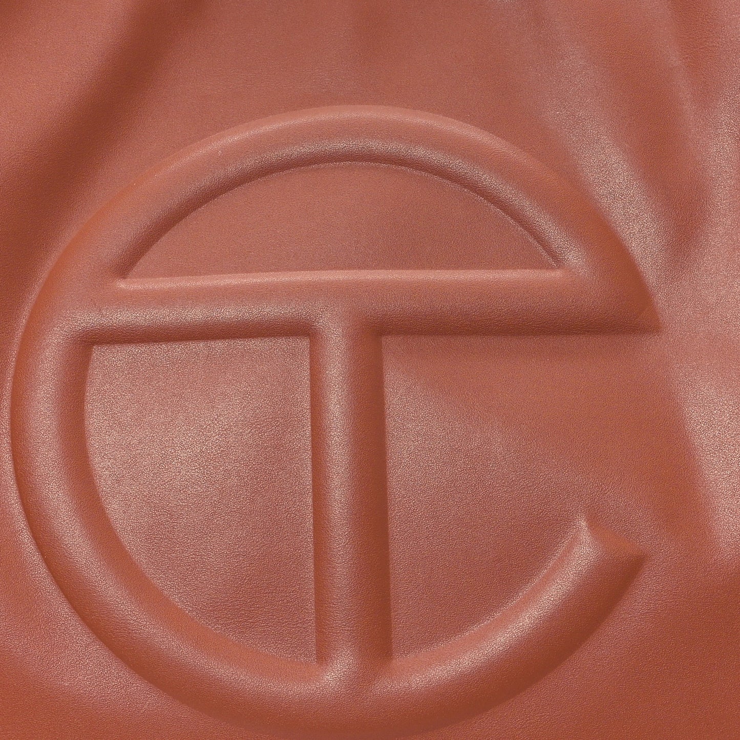 Vegan Leather Large Shopping Bag Tan