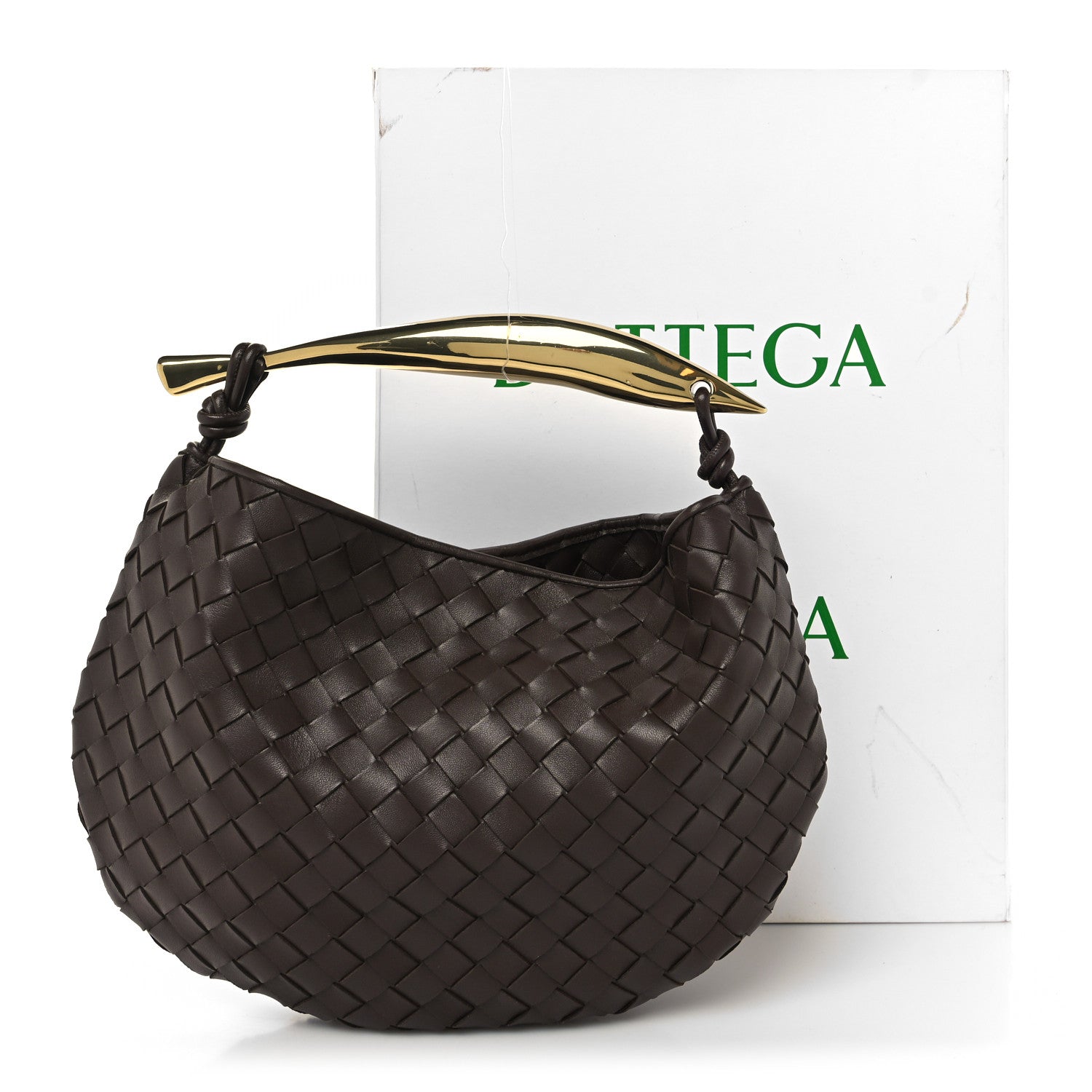 Bottega Veneta Nappa Intrecciato Sardine Bag Bitter Chocolate 11 of 11