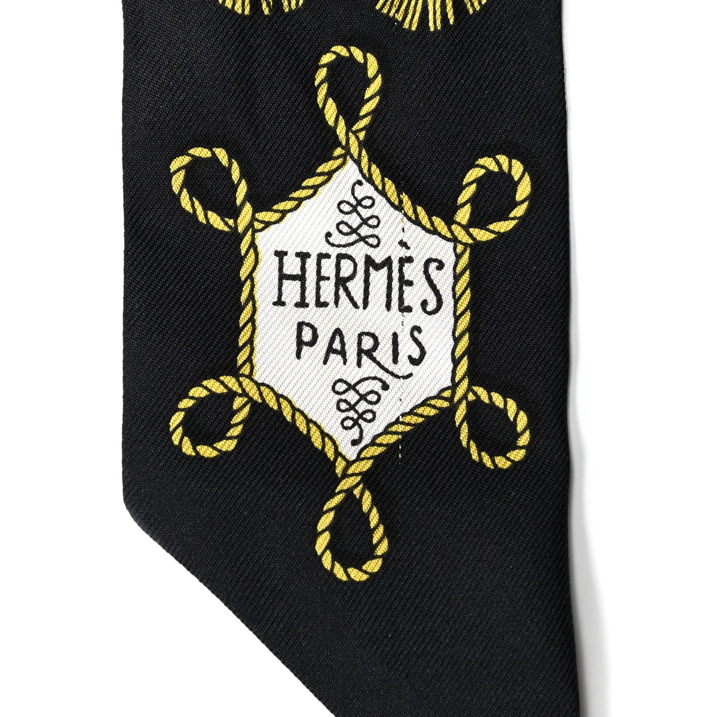 Silk Galons Et Brandebourg Twilly Black Gold White