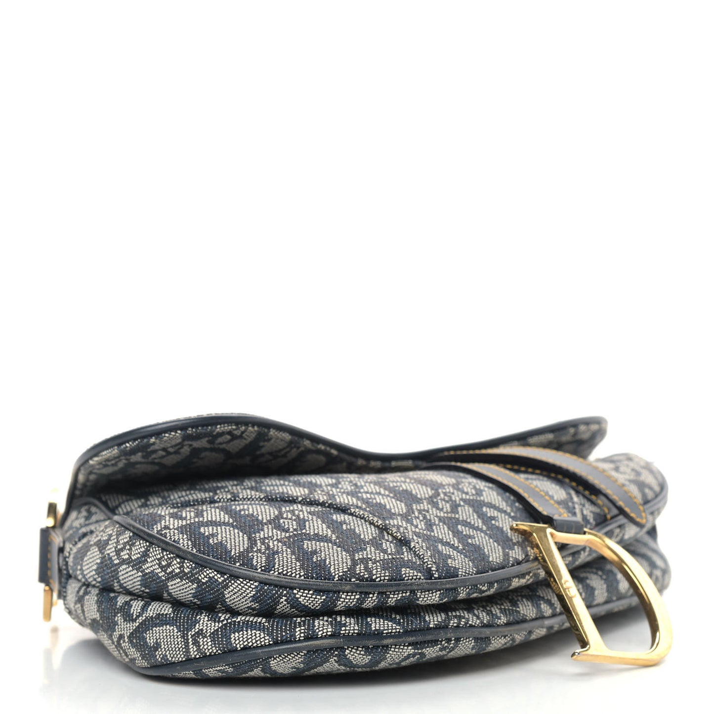 Monogram Saddle Bag Blue