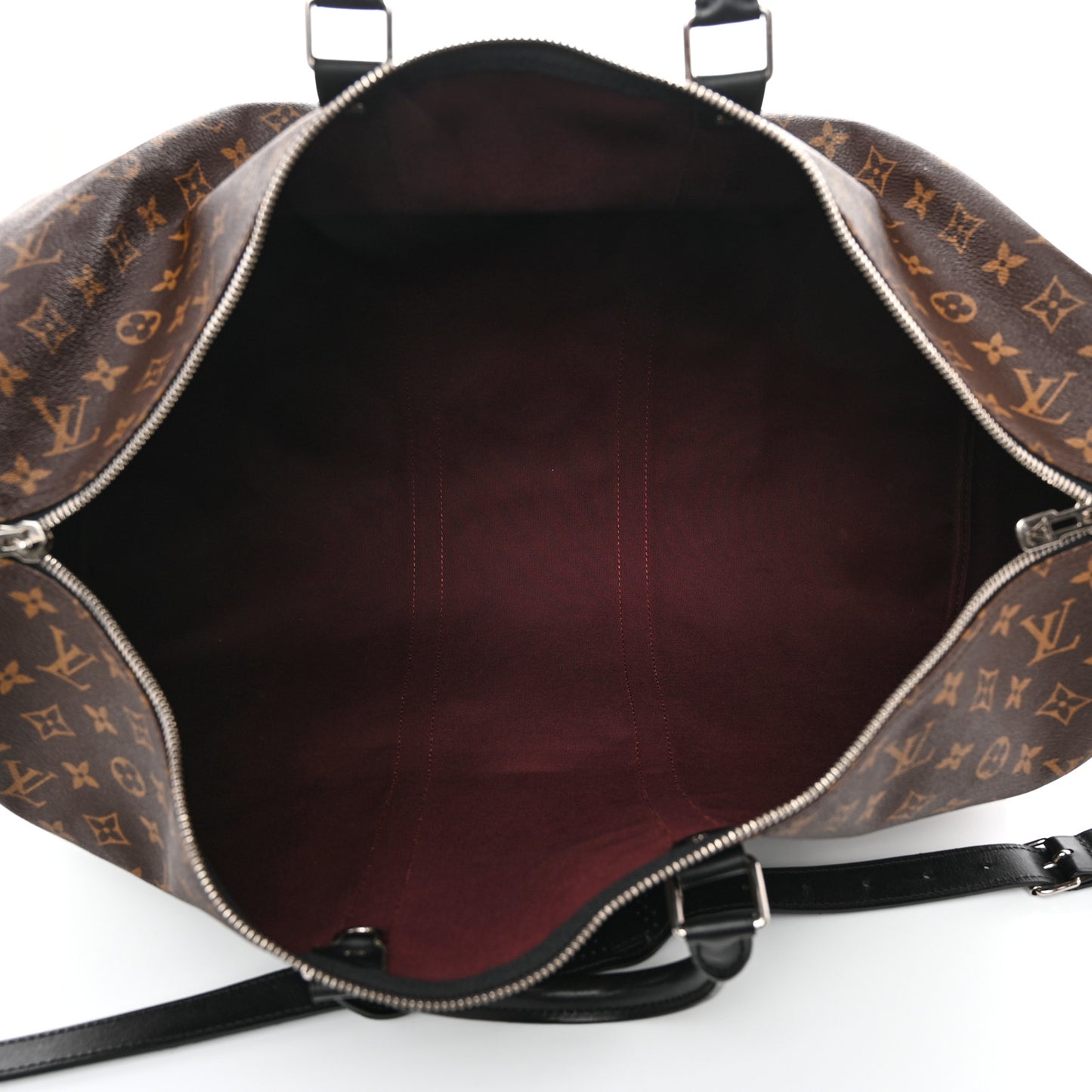 Monogram Macassar Keepall Bandouliere 55