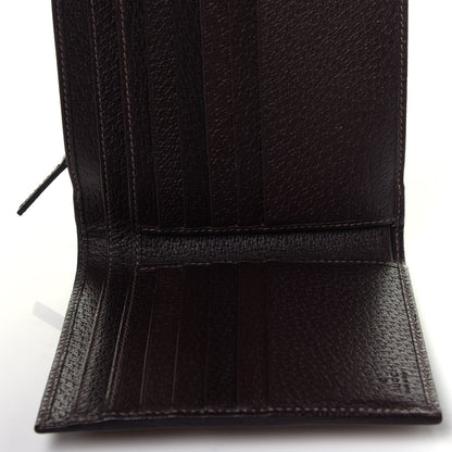 Gucci Monogram D Ring Compact Wallet Dark Brown 11 of 12