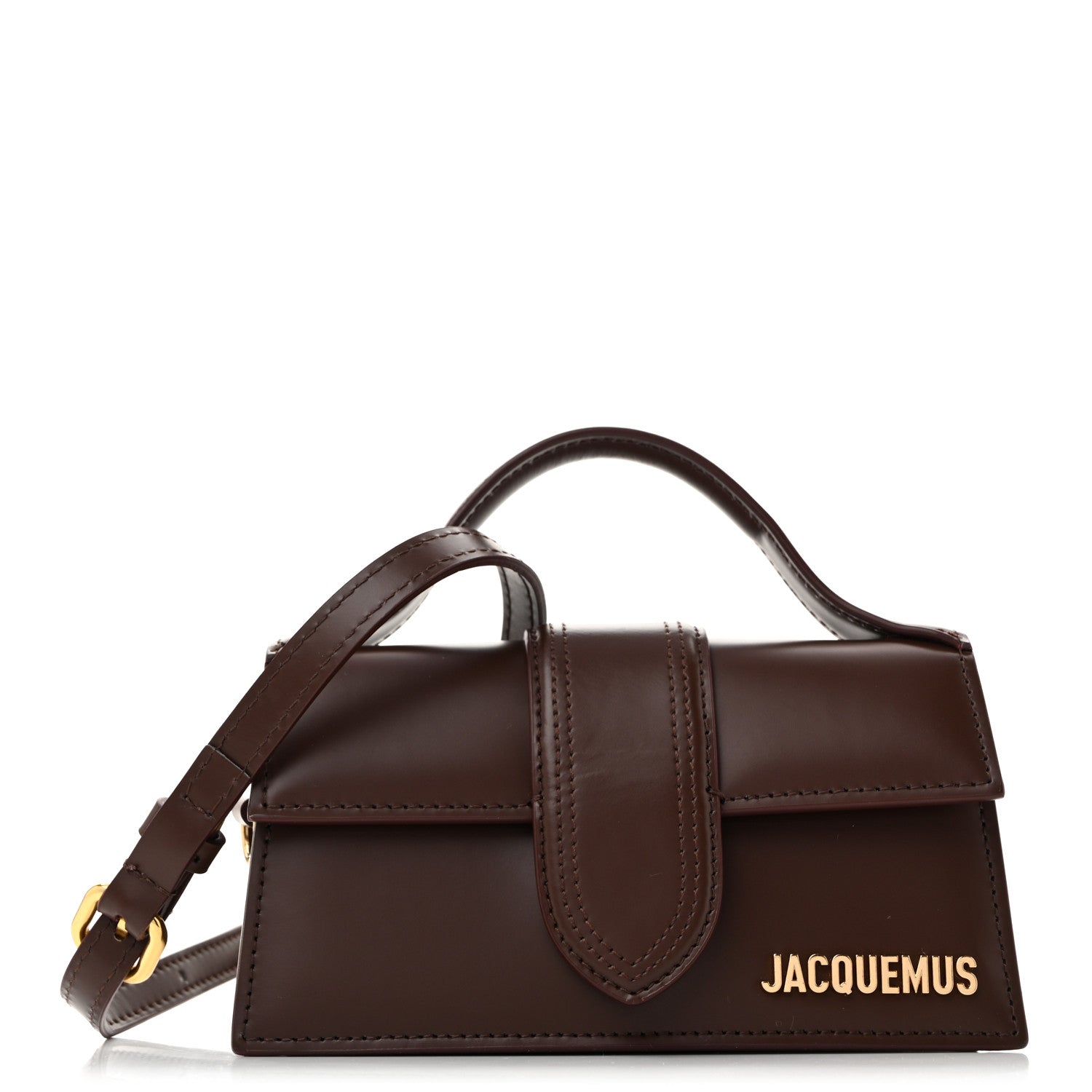 Jacquemus Smooth Calfskin Le Bambino Dark Brown 1 of 14