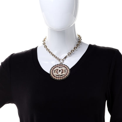 Chanel Lambskin Chain CC Necklace Gold 2 of 6