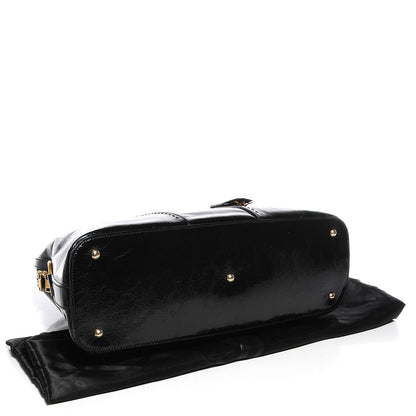 Saint Laurent Patent Oversized Muse Black 4 of 7