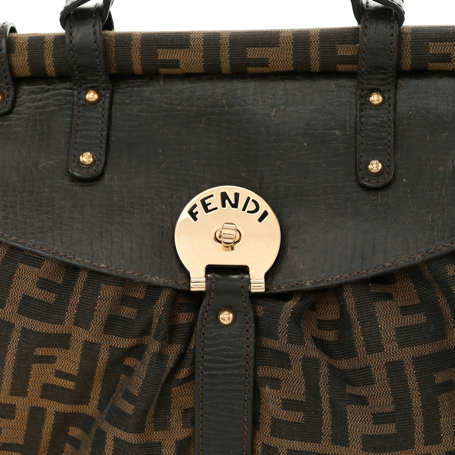 Fendi Zucca Medium Magic Bag Tobacco 7 of 13