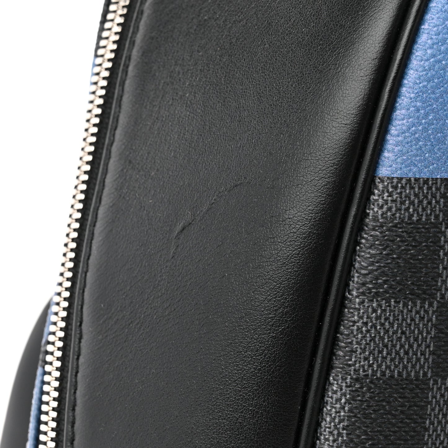 Damier Graphite Giant Josh Backpack Blue